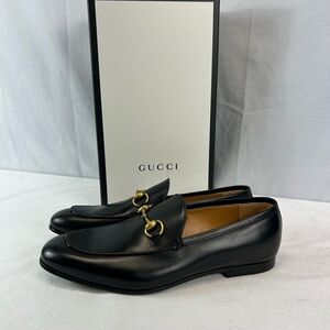 Gucci
Jordaan Horsebit Leather Loafers
